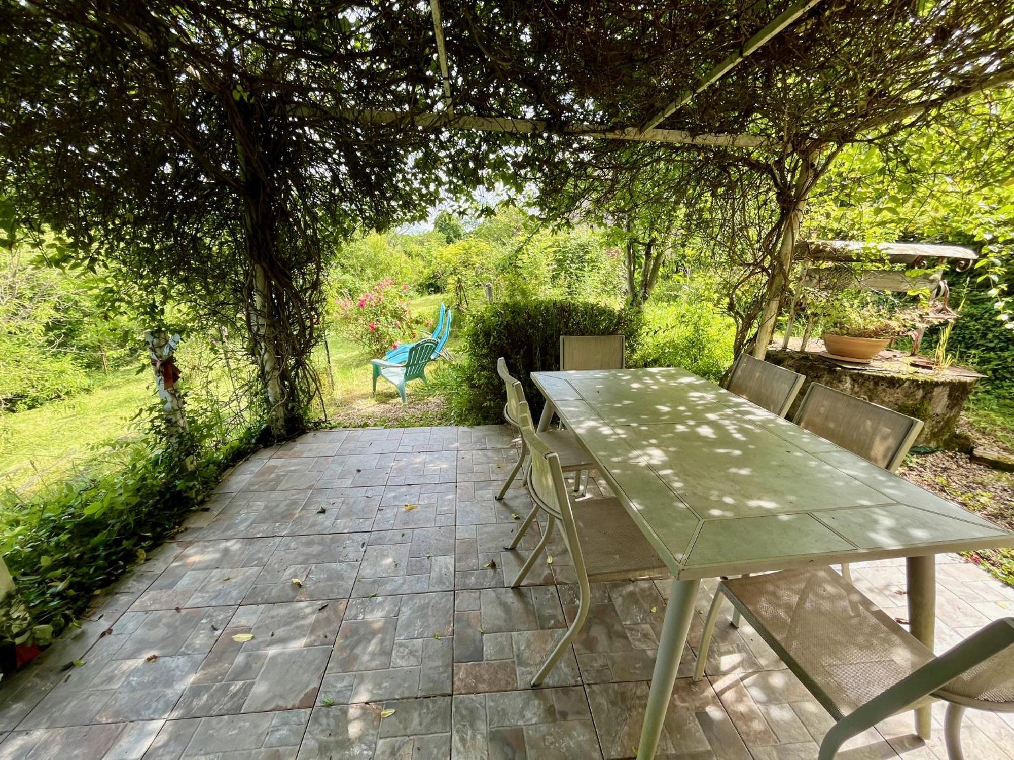 Villa Le Coin Caché à Le Vigeant Extérieur photo